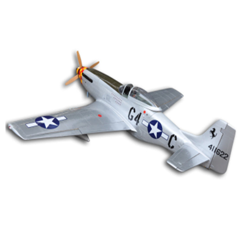 P51 68’’ Old Crow RC Fixed Wing Airplane 20CC Balsa Wood ARF