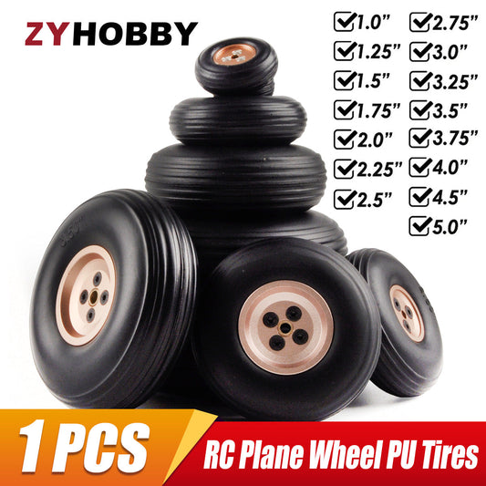 1PC Gold Alloy Aluminum Hub Wheel with Steel Bearing
