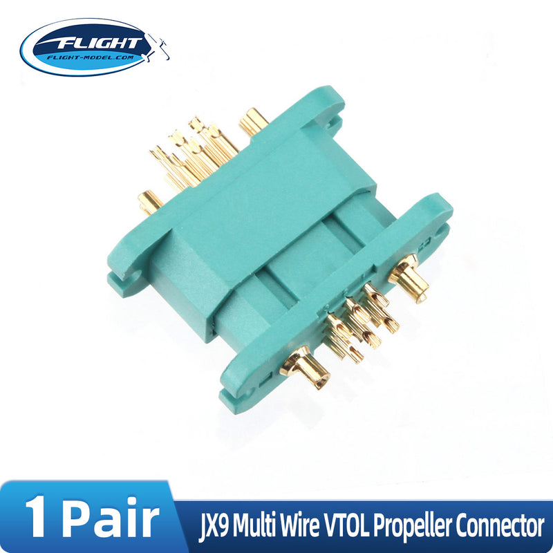 JX9 Multi Wire VTOL pro connector with Servo Extension Plug signal wire