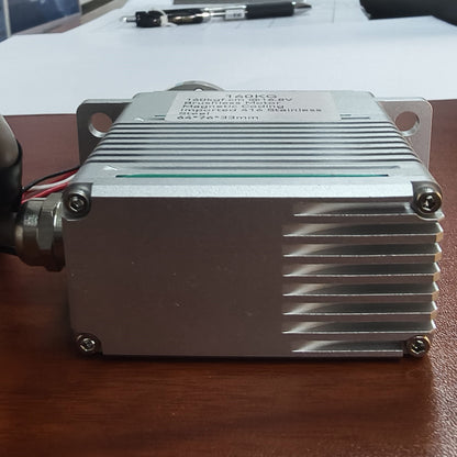160kg High Torque Brushless Servo Motor Stainless Steel Gears Aluminum Alloy Case 150HV IP56 Waterproof Servo for RC Aircraft, Drones, Cars, Boats