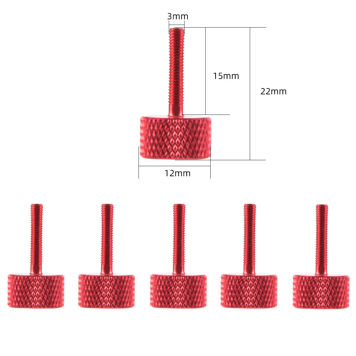 ZYHOBBY Winglet Screws Hand Screws Multi-functional Hand Thumb Tightening Screw