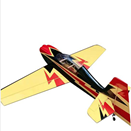FLIGHT Sbach342  55inch RC Airplane Fuselage 3D Fix Wing Wooden Model Plane Frame