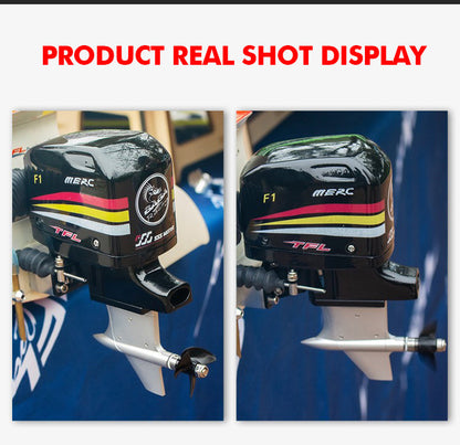 TFL Outboard Drive System with Prop motor shaft hatch for RC Model F1 Boat