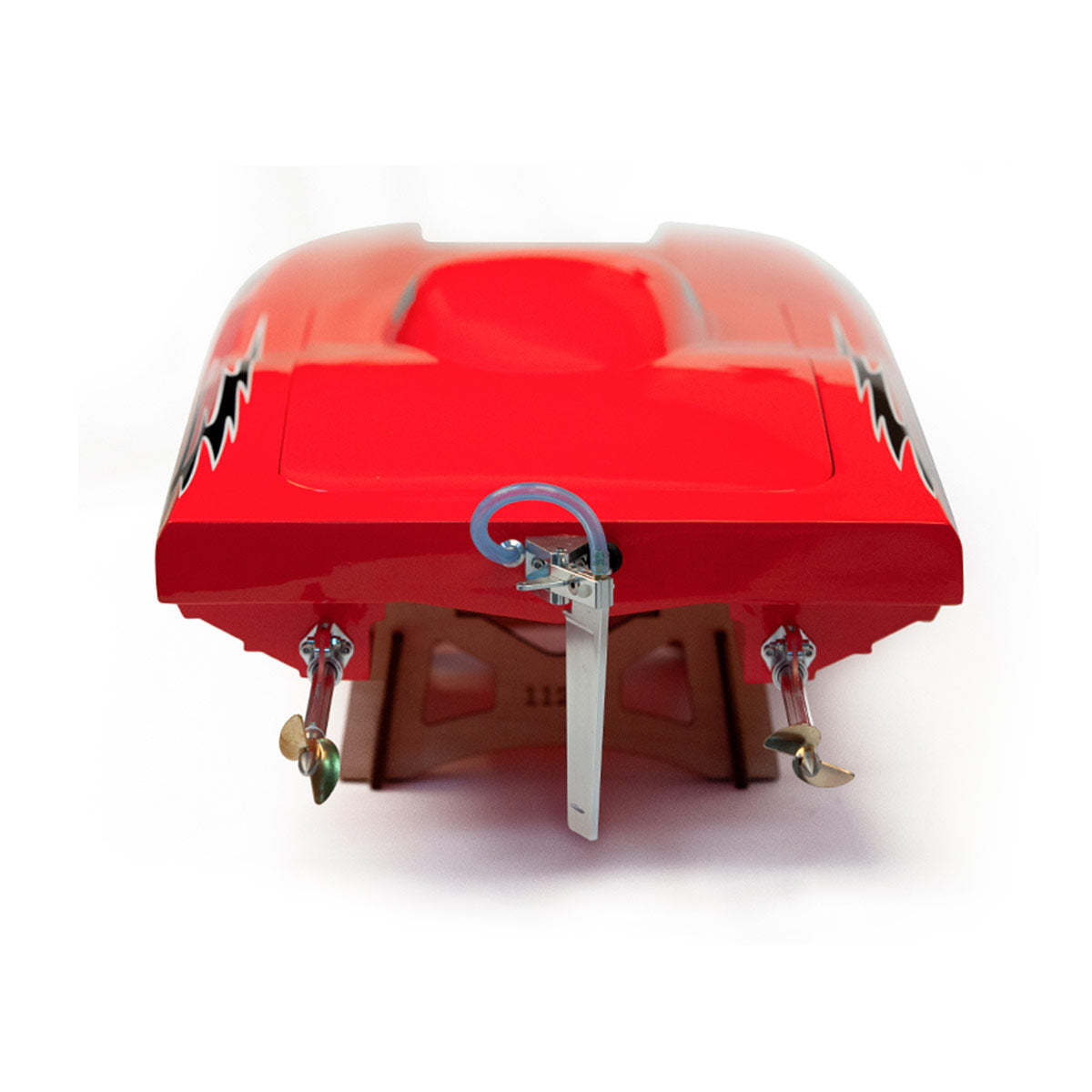 TFL1134 Fighter Cat Fiberglass Carbon fiber RC Electric Boat With Dual Motors Red /Black /White