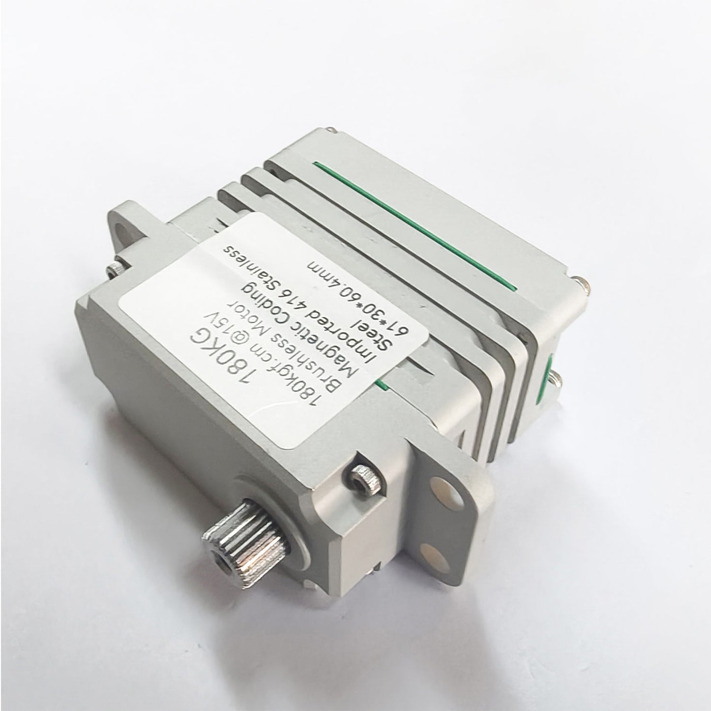 180kg High-Torque Brushless Motor Servo Stainless Steel Gears Aluminum Alloy Case 100HV IP56/IP67 Waterproof Servo for RC Aircraft, Drones, Cars, Boats