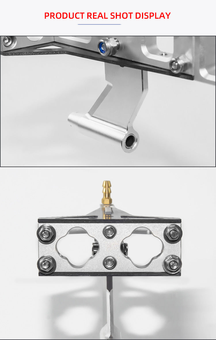 TFL Rudder Assembly 4.76mm shaft bracket integrated rudder for RC Model Boat