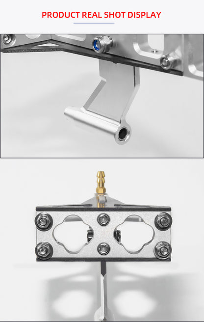 TFL Rudder Assembly 4.76mm shaft bracket integrated rudder for RC Model Boat