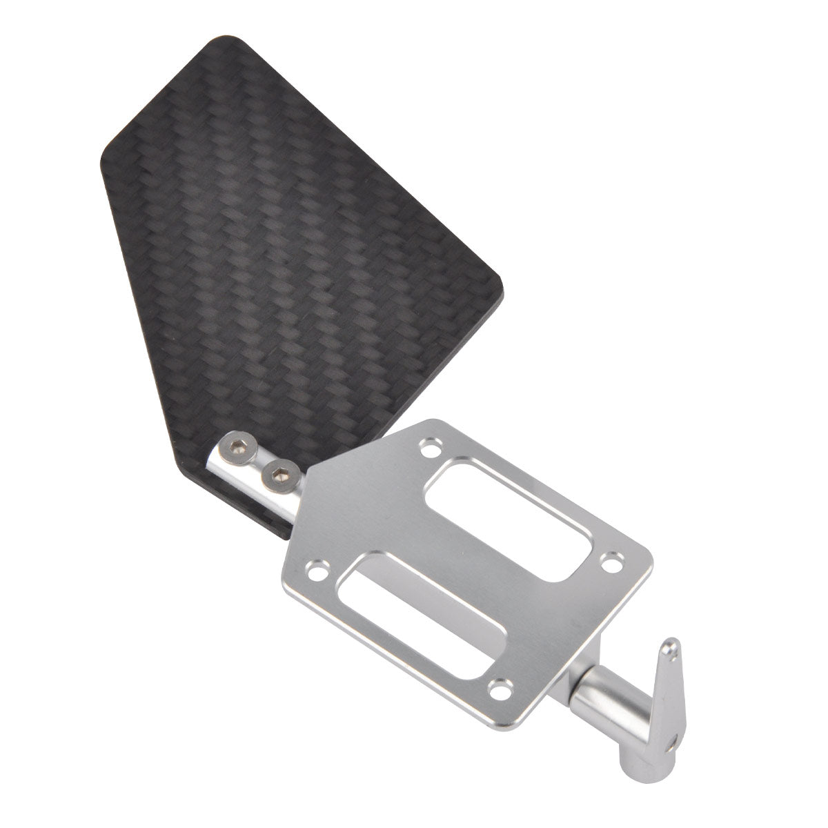 Steering Rudder 6061 Aluminum Alloy + Carbon Fiber Plate Rudder Suitable for Water Rafting Aircraft