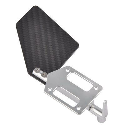 Steering Rudder 6061 Aluminum Alloy + Carbon Fiber Plate Rudder Suitable for Water Rafting Aircraft