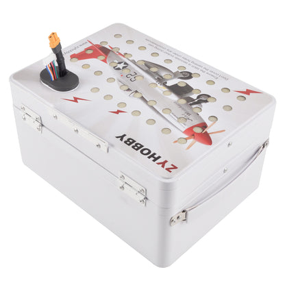 Fireproof Aluminum Box Explosion-Proof Lithium Battery Safety Suitcase for RC Aircraft Car