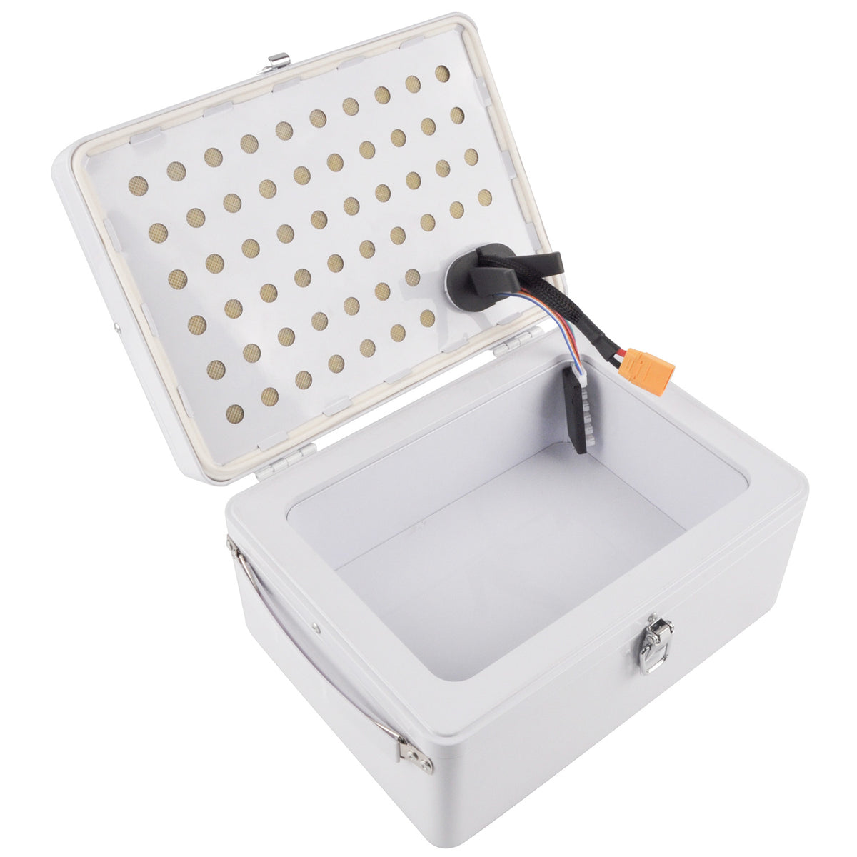 Fireproof Aluminum Box Explosion-Proof Lithium Battery Safety Suitcase for RC Aircraft Car