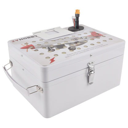 Fireproof Aluminum Box Explosion-Proof Lithium Battery Safety Suitcase for RC Aircraft Car