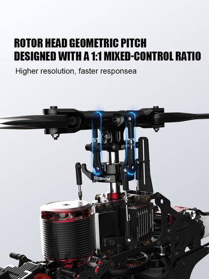Goosky RS5-Ultra RC Helicopter Model Kit Version with Paddle blade
