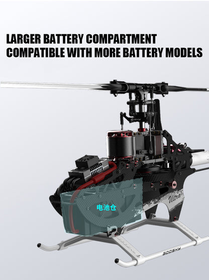 Goosky RS5-Ultra RC Helicopter Model Kit Version with Paddle blade