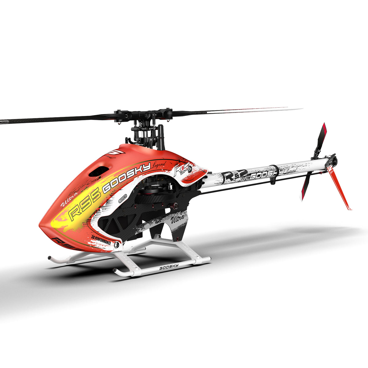 Goosky RS5-Ultra RC Helicopter Model Kit Version Orange
