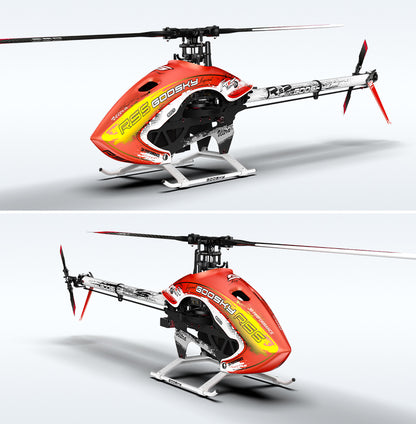 Goosky RS5-Ultra RC Helicopter Model Kit Version Orange