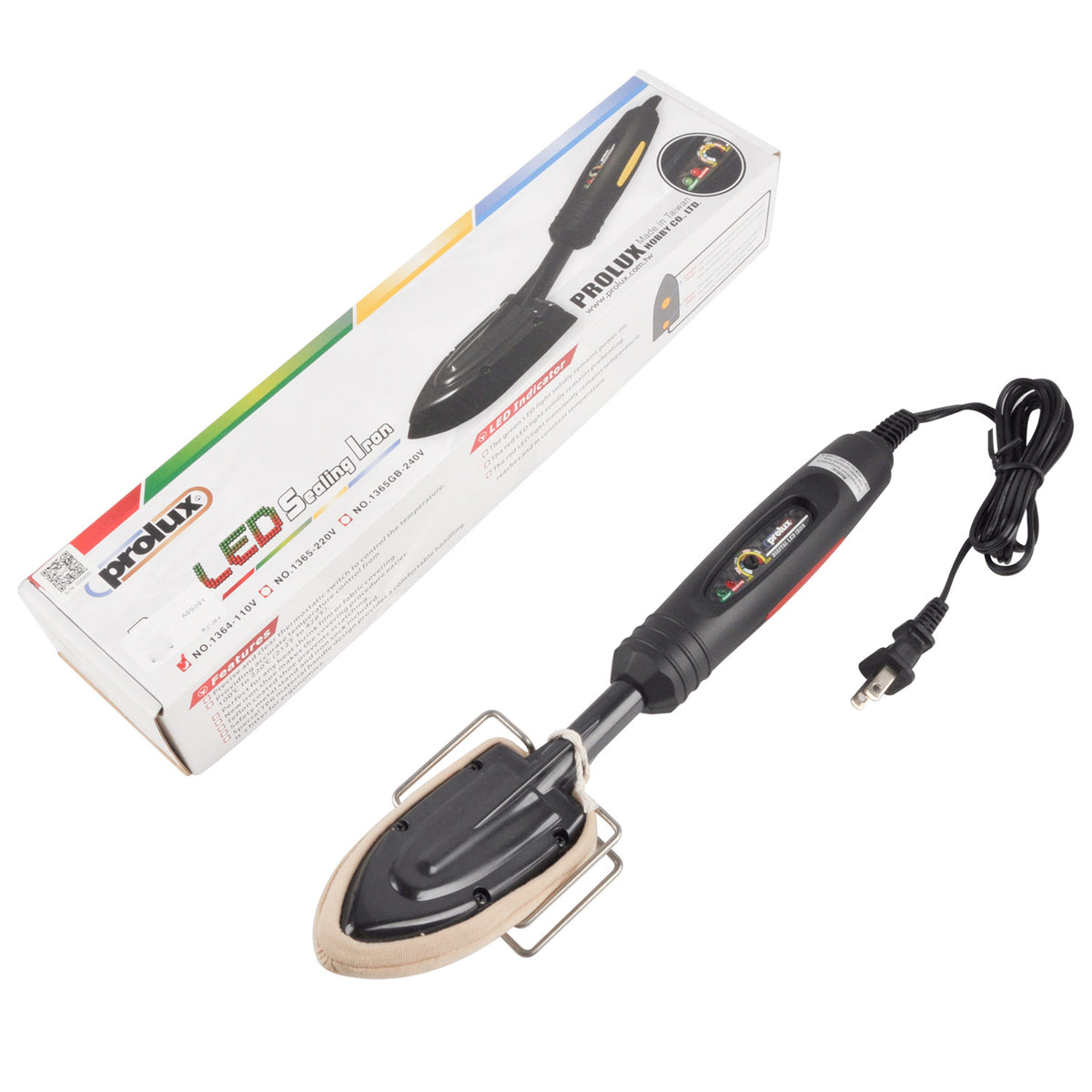 Sealing Iron Prolux Electric LCD Digital Veneer Edge Banding Sealing Iron 110V US Standard Temperature 100-200℃