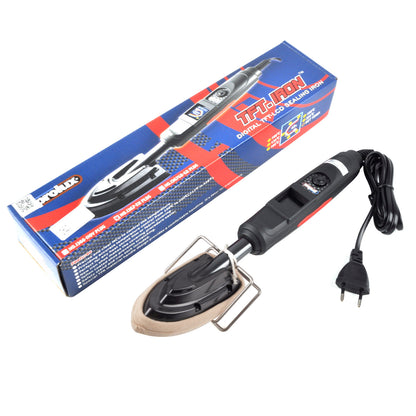 RJ1367 EU Plug Mini Sealing Iron 220V Portable RC Film Covering Heat Tool with Adjustable Temperature and Stand