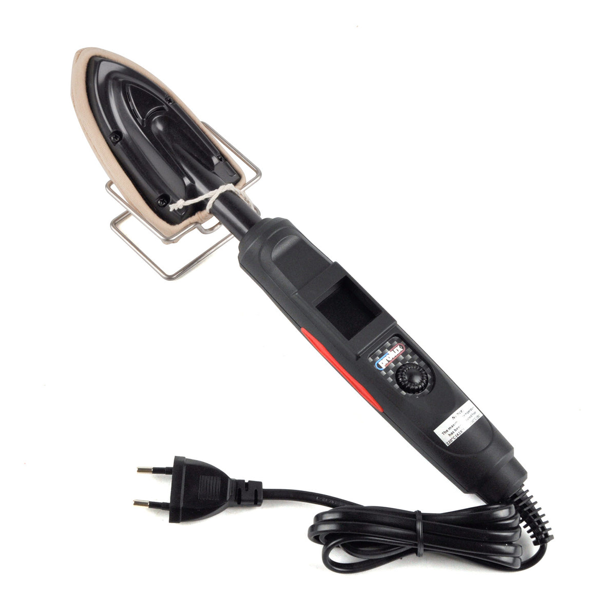 RJ1367 EU Plug Mini Sealing Iron 220V Portable RC Film Covering Heat Tool with Adjustable Temperature and Stand