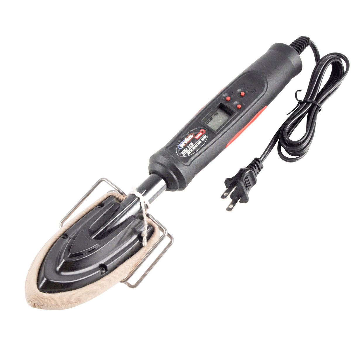 RJ1368 110V Digital Mini Sealing Iron RC Film Covering Heat Tool with LCD Temperature Control and US Plug