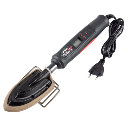 RJ1369 EU Plug Digital Mini Sealing Iron RC Film Covering Heat Tool with LCD Temperature Control and Stand