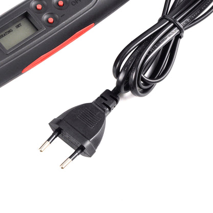 RJ1369 EU Plug Digital Mini Sealing Iron RC Film Covering Heat Tool with LCD Temperature Control and Stand