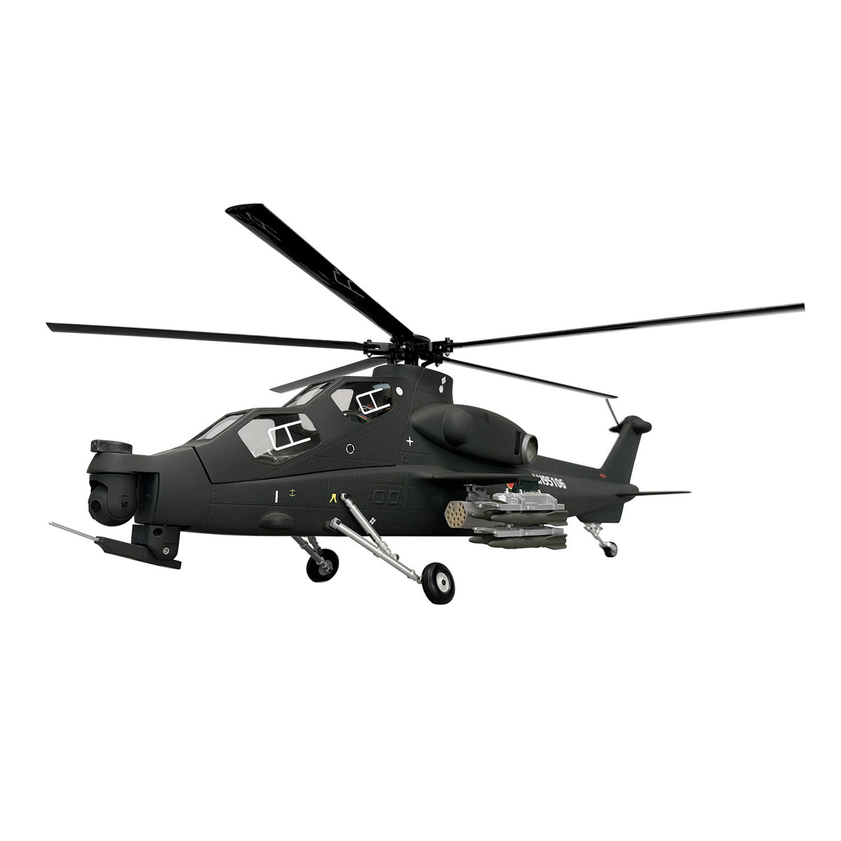 Roban 470 Size CAIC Z-10 Fiery Thunderbol 5 Blades RTF RC Helicopter Scale Model X2 Flight Control