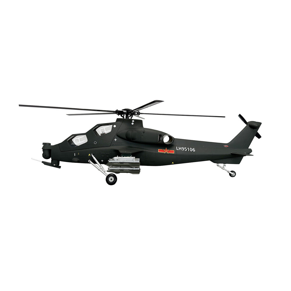 Roban 470 Size CAIC Z-10 Fiery Thunderbol 5 Blades RTF RC Helicopter Scale Model X2 Flight Control