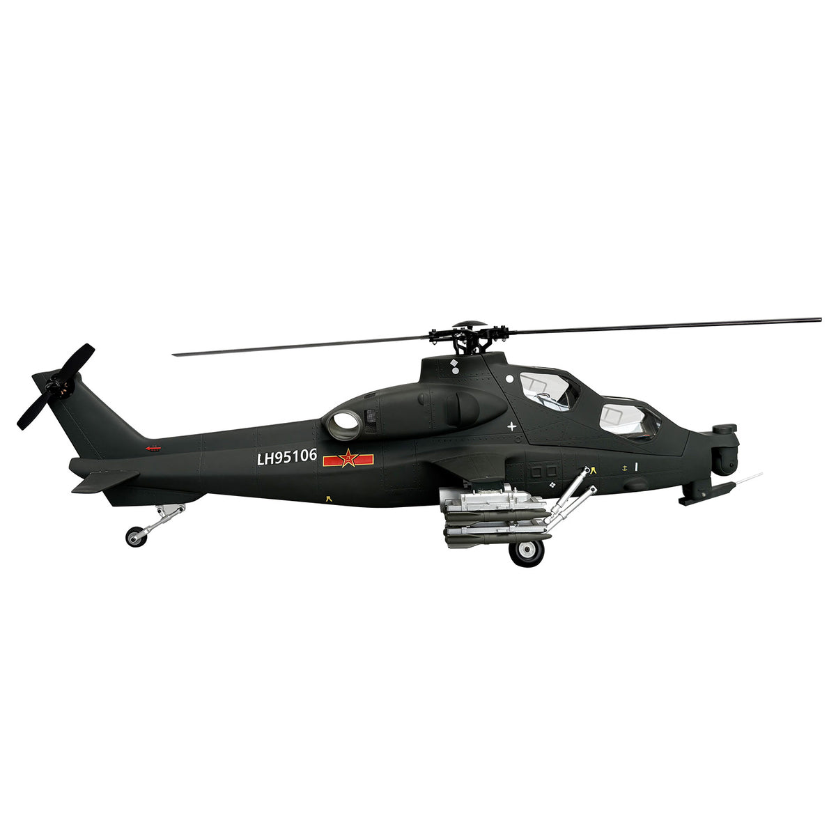 Roban 470 Size CAIC Z-10 Fiery Thunderbol 5 Blades RTF RC Helicopter Scale Model X2 Flight Control