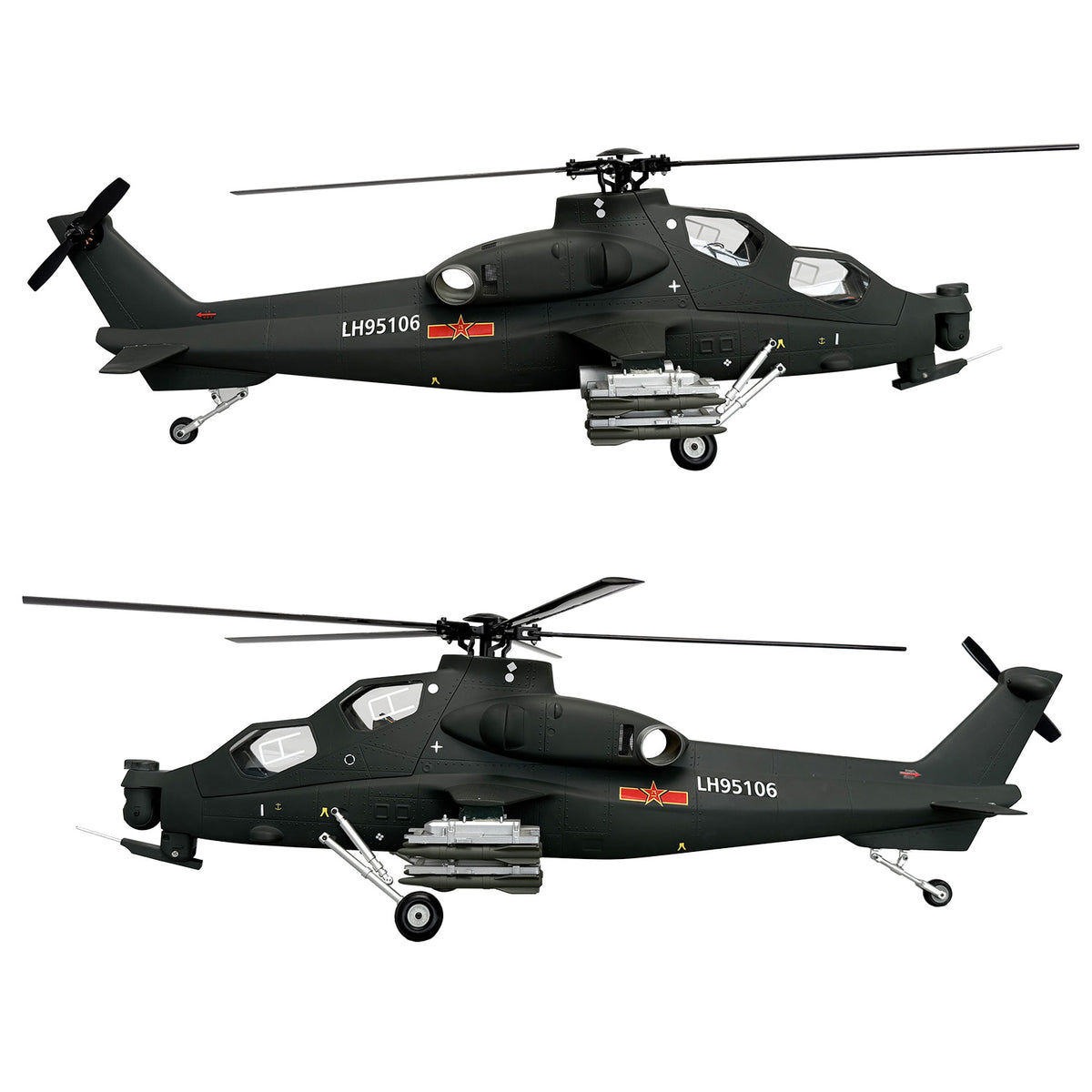 Roban 470 Size CAIC Z-10 Fiery Thunderbol 5 Blades RTF RC Helicopter Scale Model X2 Flight Control