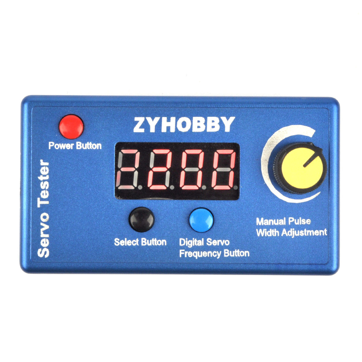 Portable Servo Tester 5-Channel Output Built-in Battery 800–2200 μs RC Model Servo/Landing Gear Tester