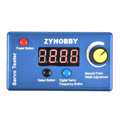 Portable Servo Tester 5-Channel Output Built-in Battery 800–2200 μs RC Model Servo/Landing Gear Tester
