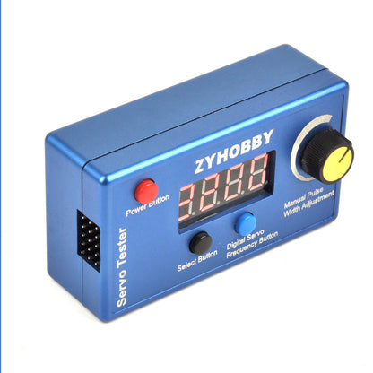 Portable Servo Tester 5-Channel Output Built-in Battery 800–2200 μs RC Model Servo/Landing Gear Tester