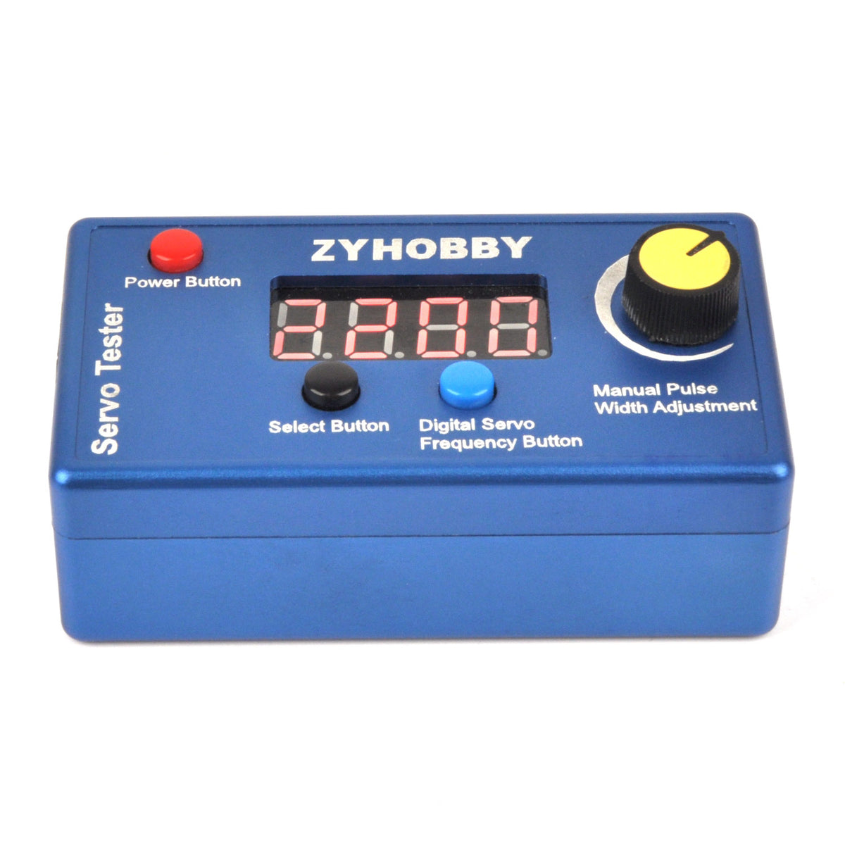 Portable Servo Tester 5-Channel Output Built-in Battery 800–2200 μs RC Model Servo/Landing Gear Tester