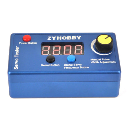 Portable Servo Tester 5-Channel Output Built-in Battery 800–2200 μs RC Model Servo/Landing Gear Tester