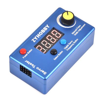 Portable Servo Tester 5-Channel Output Built-in Battery 800–2200 μs RC Model Servo/Landing Gear Tester