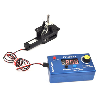 Portable Servo Tester 5-Channel Output Built-in Battery 800–2200 μs RC Model Servo/Landing Gear Tester