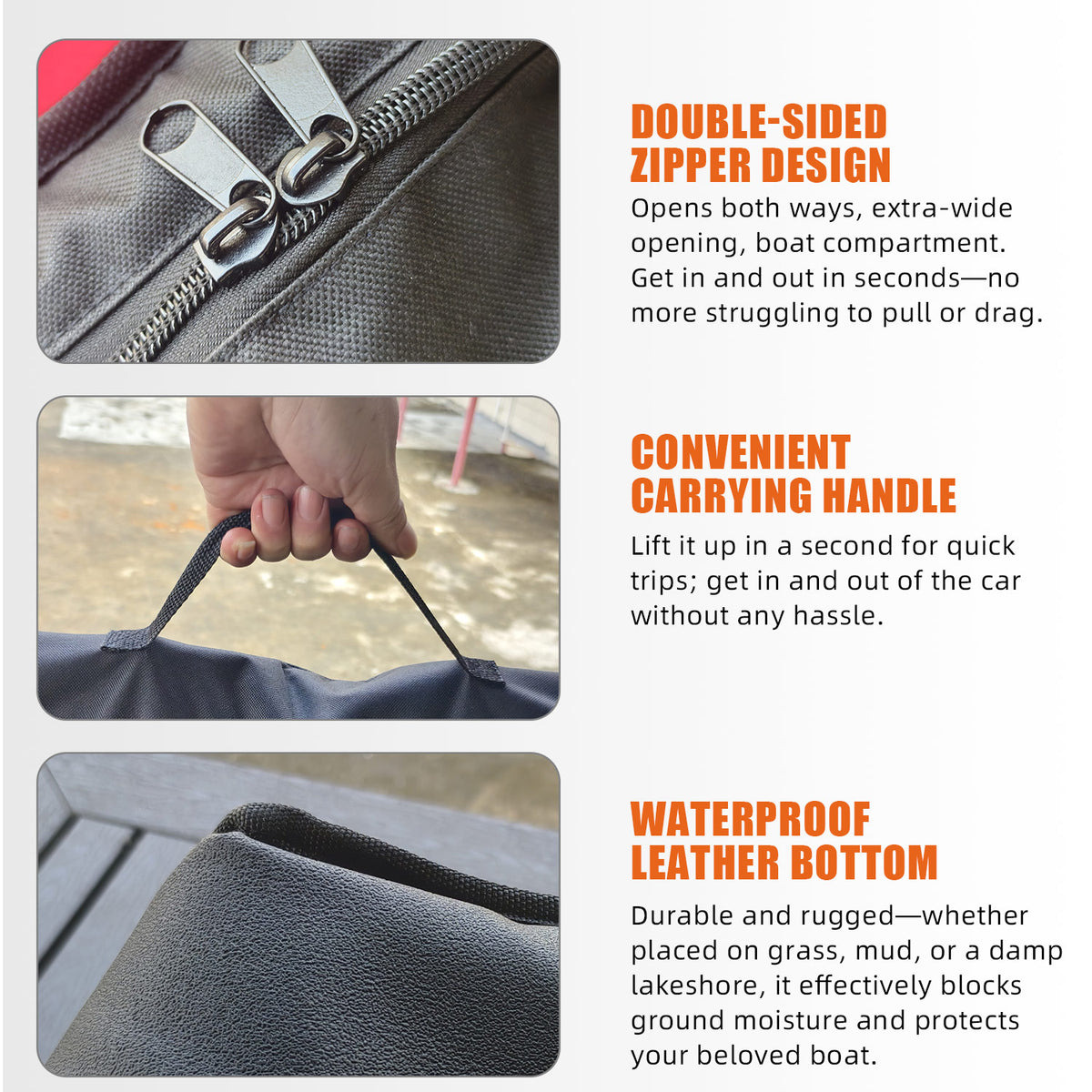 ZYHOBBY Portable Boat Model Professional Shoulder Bag Waterproof UV-Resistant Large-Capacity Storage Bag