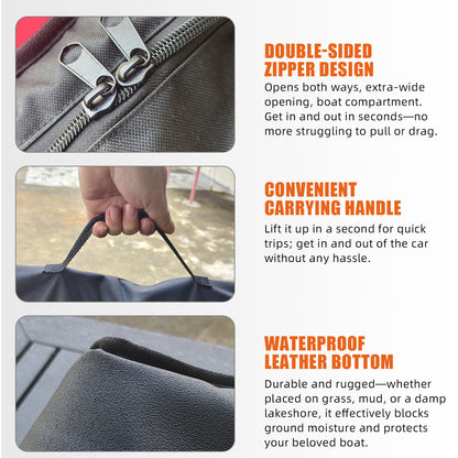 ZYHOBBY Portable Boat Model Professional Shoulder Bag Waterproof UV-Resistant Large-Capacity Storage Bag