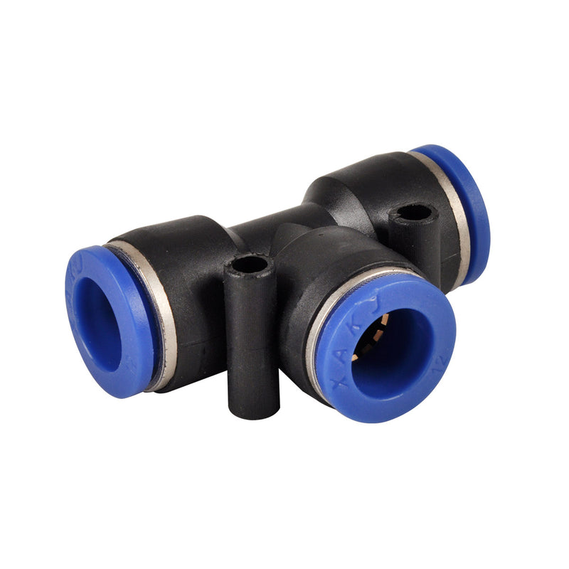 Quick Connectors MPE12BU Pneumatic quick coupling Tee Anti-shedding, pressure resistant