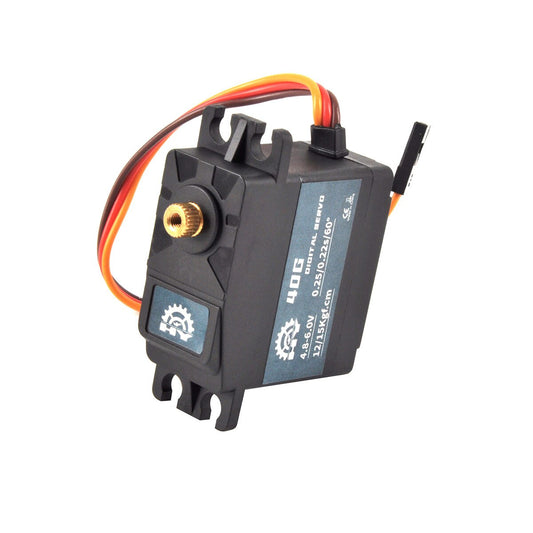 40G Digital Standard Waterproof Metal Gear Servo 4.8-6.0V  55*20.3*46mm for RC Airplane Car Model Robot Smart Device