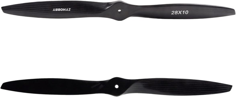 RC Carbon Fibre Propeller 28 * 10 inches for RC Gas/Electric Model Airplanes