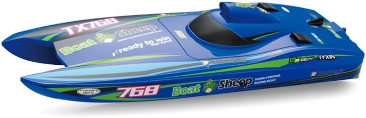 RC Boat 2.4Ghz Remote Control Boat Toy Boat Model for Lake and Pool TX768 high-speed Turbojet Boat