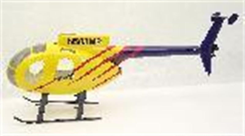 250 Size MD500D RC Helicopter Pre-Painted Fuselage for Align T-REX250 Police