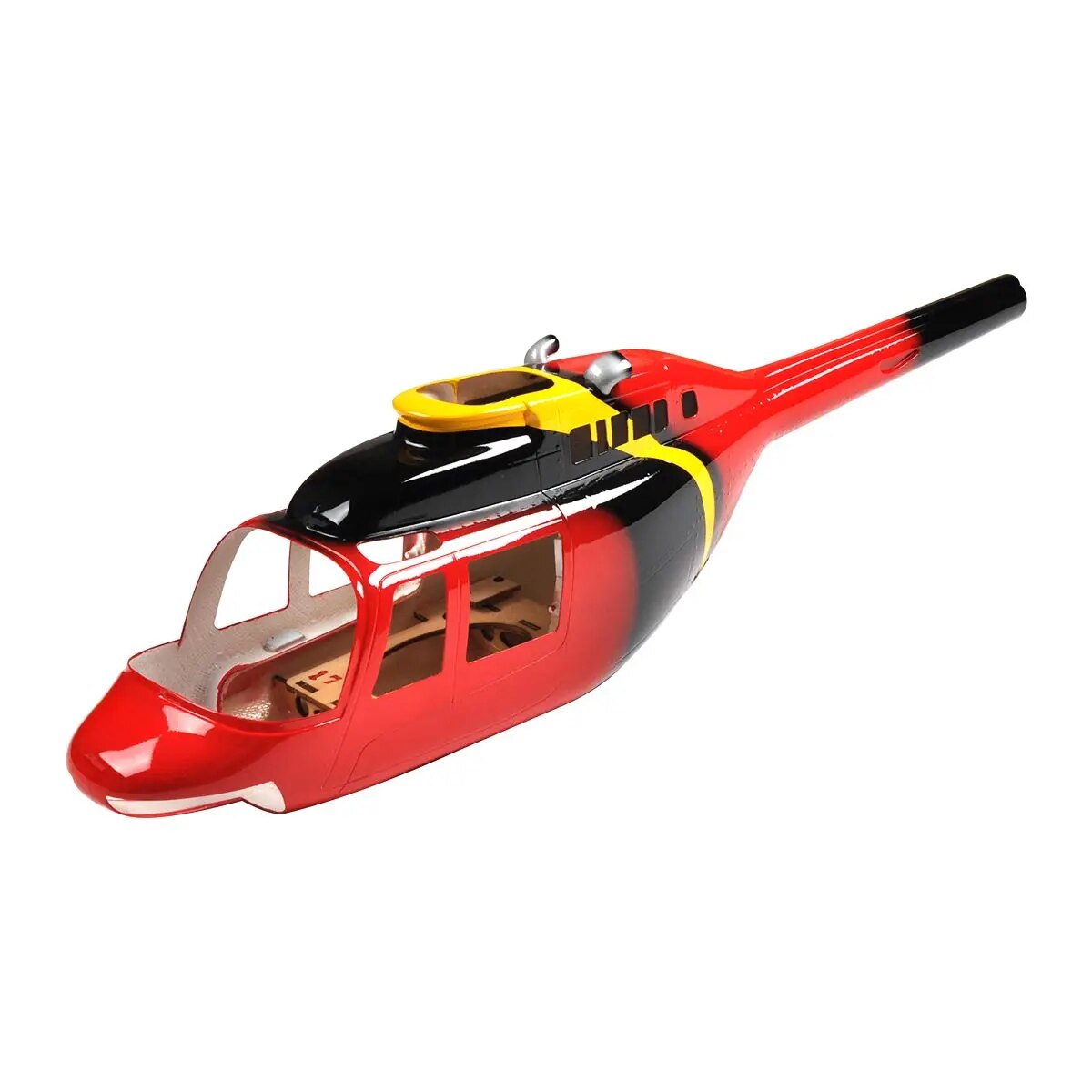 450 Size Bell 206 Helicopter Scale Fuselage Glass Fiber Cover