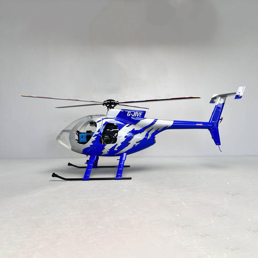 Roban 470size MD-500E 2-blades/4-blades Helicopter RC Helicopter GPS Mode X2 Flight Control System LED Lighting System RTF Version