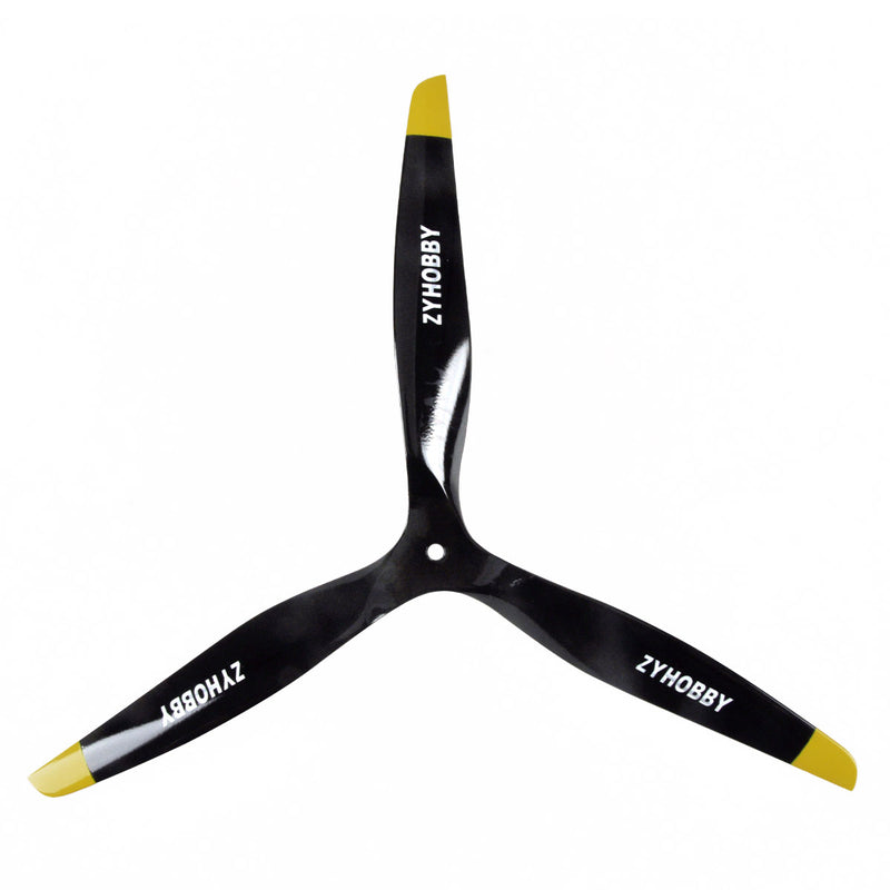 14*7 Three-bladed Motorized Positive Propellers For RC airplane  Length 35.5CM Width 22.5CM