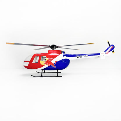 Roban 450size BO-105 Red Bull Helicopter RC Helicopter GPS Mode X2 Flight Control System RTF Version