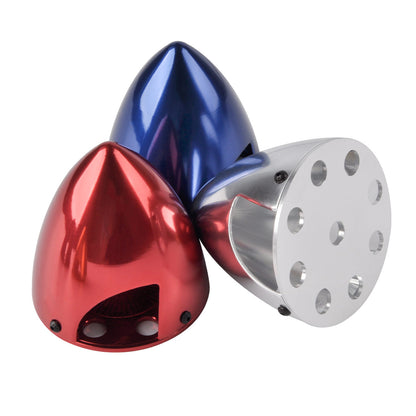 ZYHOBBY Aluminum Alloy Spinner 2 Blades Special Drilled for RC Plane with Prop Adapter 2.5" for 20CC Engine V2 Version