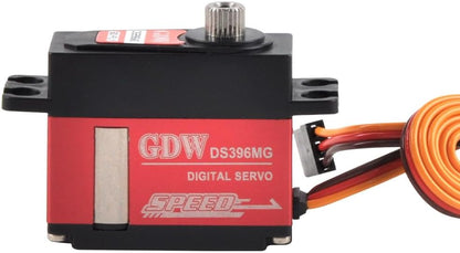 PurAr GDW DS396MG12.9KG Torque Steel Gear 30E Fixed Wing turbojet Glider Micro Digital servo